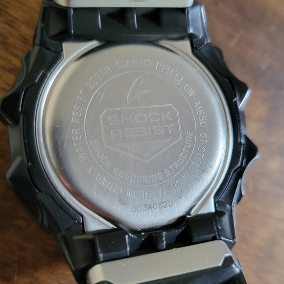 G-Shock Tough Solar Atomic Time Digital Watch - GW-M850-1 - Picture 7 of 7
